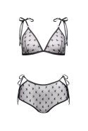 Komplet Amelie Czarny S/M