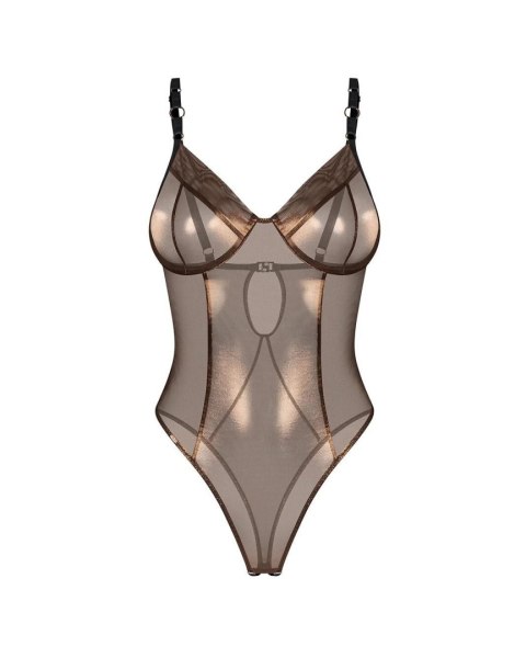Body Soranna Crotchless Teddy Black XXL/XXXL