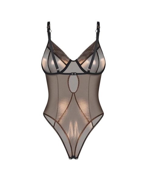 Body Soranna Crotchless Teddy Black XXL/XXXL