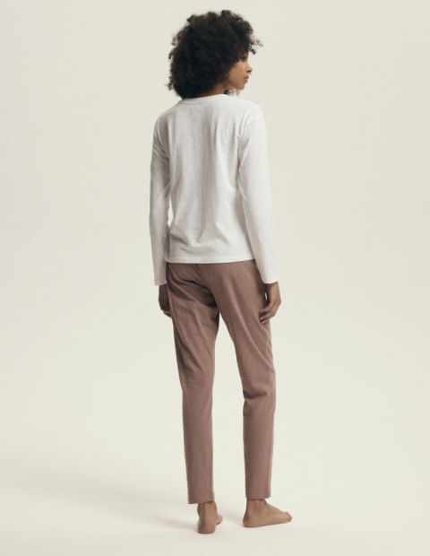 Piżama Delanie 43701 Ecru Ecru XL