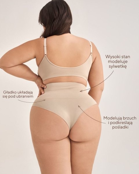 Figi S124 Shapewear Brazylian Natural Natural XXL