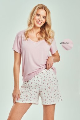 Piżama Felicia 3514 Pudrowy Róż Pudrowy Róż XL