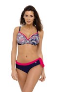 Kostium kąpielowy Stephanie Cosmo-Fresia M-522 (6) Granatowo-Różowy 75D/M