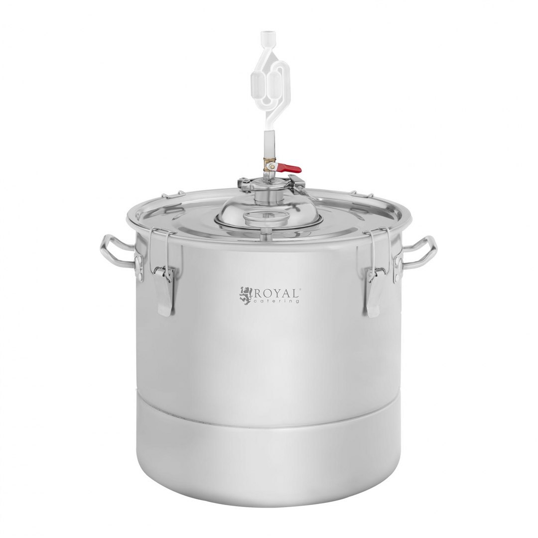 Destylator urządzenie do destylacji 20L + termometr analogowy Royal Catering Destylator urządzenie do destylacji 20L + termometr analogowy Royal Catering