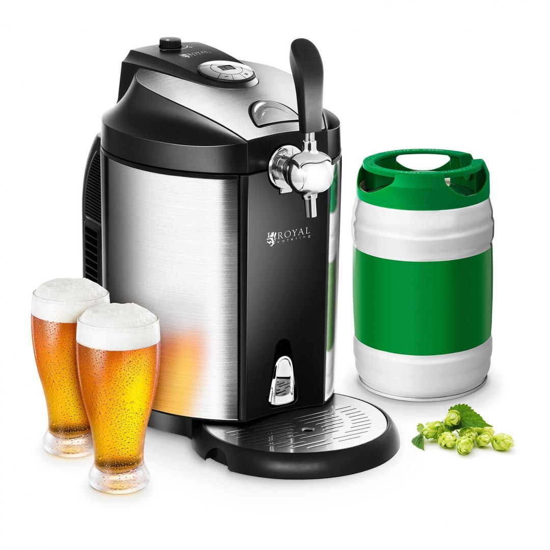 Dystrybutor nalewak do piwa na naboje CO2 kegi 5L Royal Catering Dystrybutor nalewak do piwa na naboje CO2 kegi 5L Royal Catering