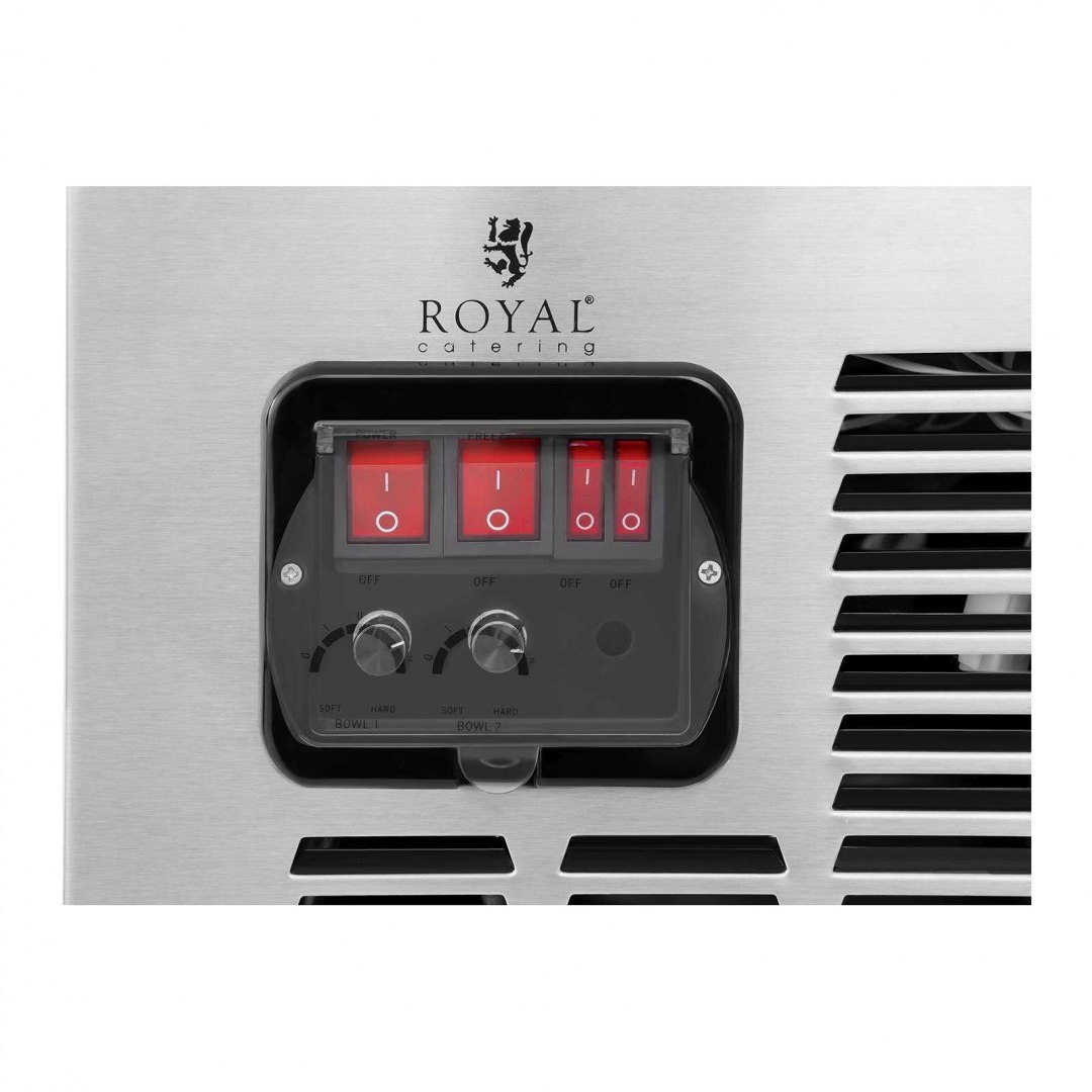 Granitor dyspenser urządzenie do napojów slush granity podwójny 2x 15L Royal Catering Granitor dyspenser urządzenie do napojów slush granity podwójny 2x 15L Royal Catering
