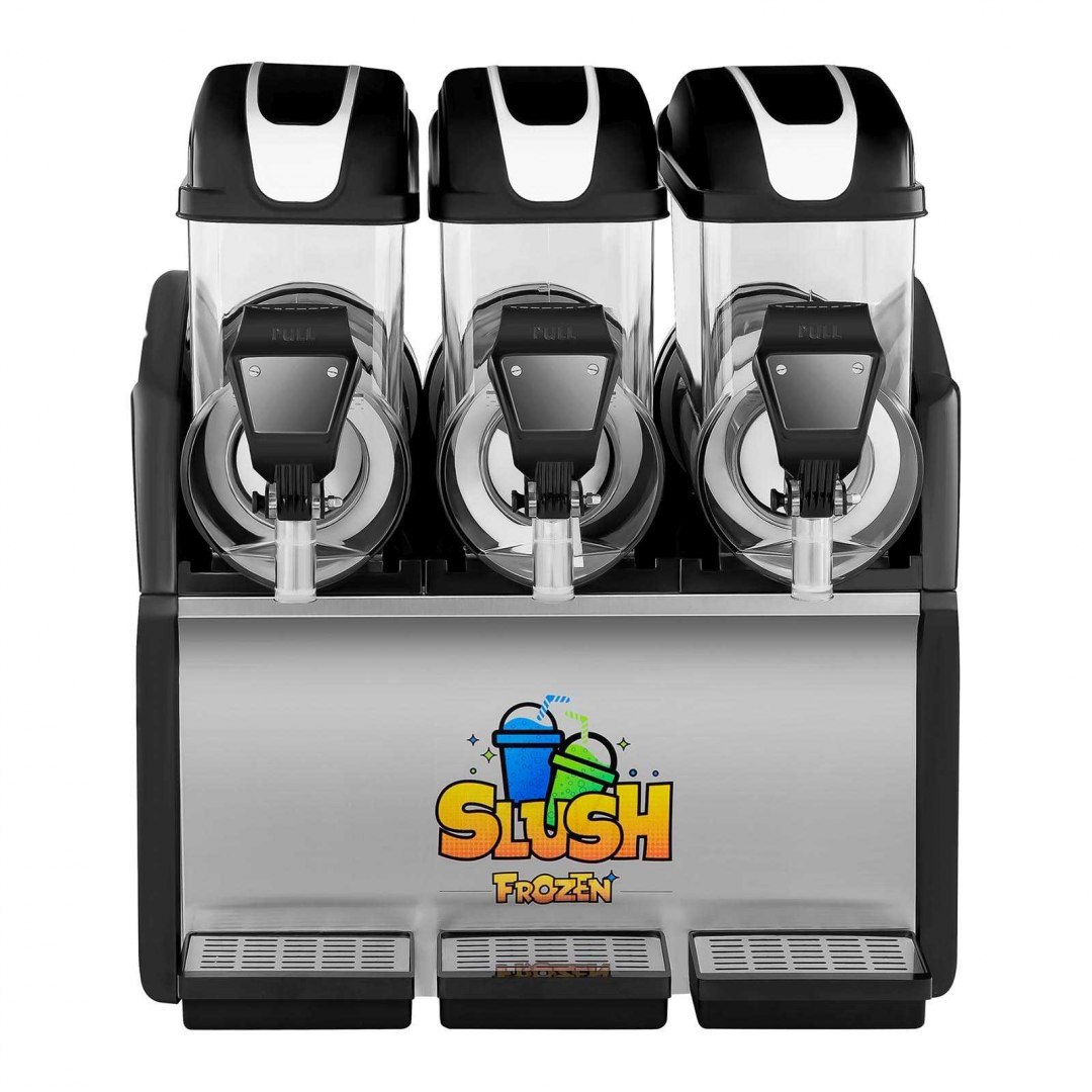 Granitor dyspenser urządzenie do napojów slush granity potrójny 3x 15L Royal Catering Granitor dyspenser urządzenie do napojów slush granity potrójny 3x 15L Royal Catering