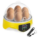 Inkubator wylęgarka klujnik do wylęgu 7 jaj + owoskop 20W Incubato