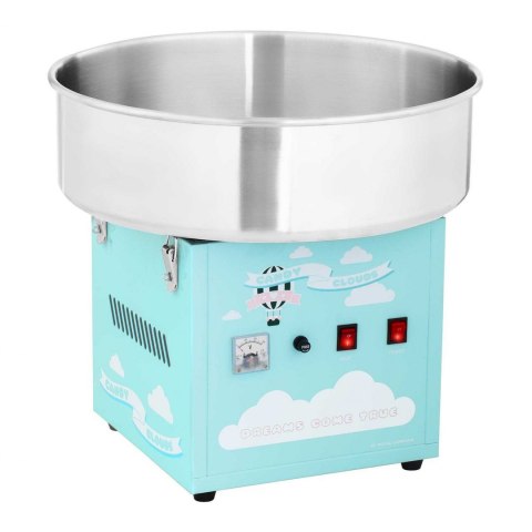 Maszyna do waty cukrowej turkusowa śr. misy 520mm + miarka do cukru Royal Catering Maszyna do waty cukrowej turkusowa śr. misy 520mm + miarka do cukru Royal Catering