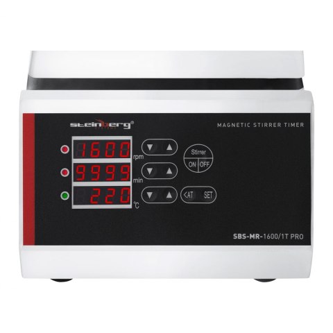 Mieszadło magnetyczne laboratoryjne 220C timer + mieszadełka Steinberg Systems Mieszadło magnetyczne laboratoryjne 220C timer + mieszadełka Steinberg Systems