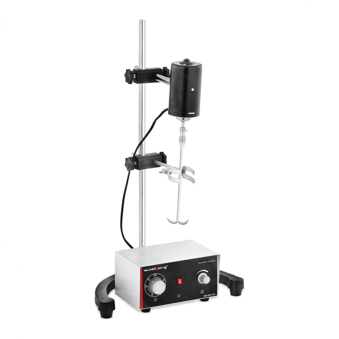 Mieszadło mechaniczne laboratoryjne timer 3400 obr./min Steinberg Systems Mieszadło mechaniczne laboratoryjne timer 3400 obr./min Steinberg Systems
