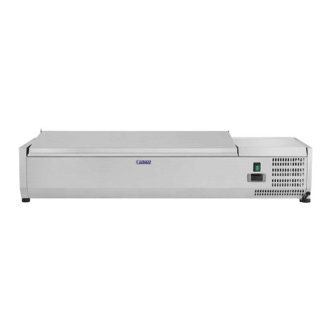 Nadstawa chłodnicza ze stalową pokrywą 5x GN1/4 120cm Royal Catering Nadstawa chłodnicza ze stalową pokrywą 5x GN1/4 120cm Royal Catering