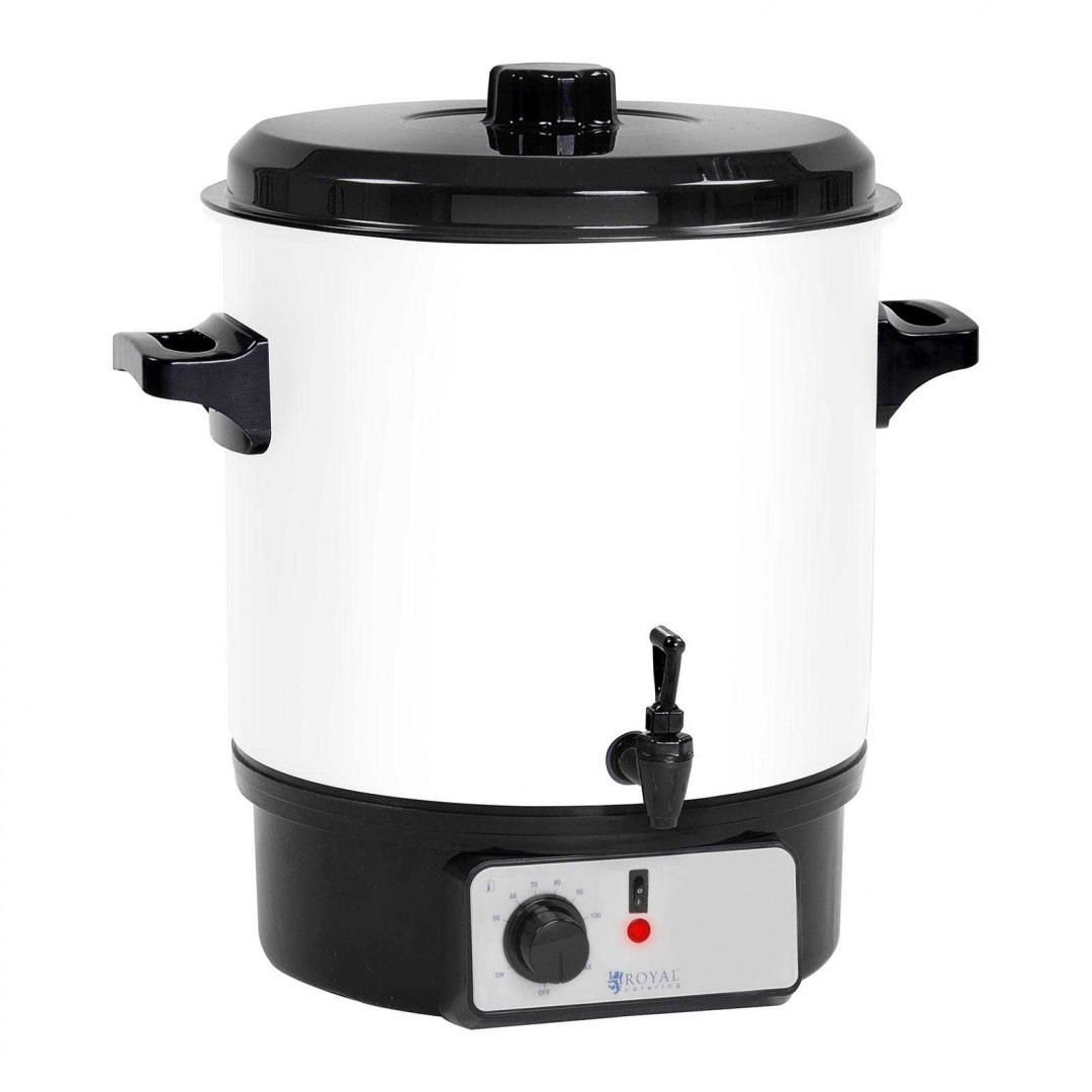 Podgrzewacz warnik do grzańca grzanego wina kawy z kranem 1800W 27L Royal Catering Podgrzewacz warnik do grzańca grzanego wina kawy z kranem 1800W 27L Royal Catering