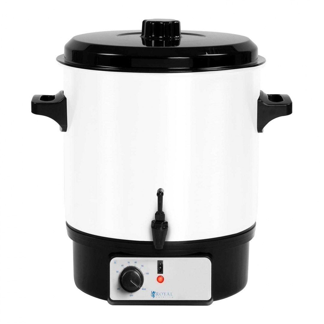 Podgrzewacz warnik do grzańca grzanego wina kawy z kranem 1800W 27L Royal Catering Podgrzewacz warnik do grzańca grzanego wina kawy z kranem 1800W 27L Royal Catering