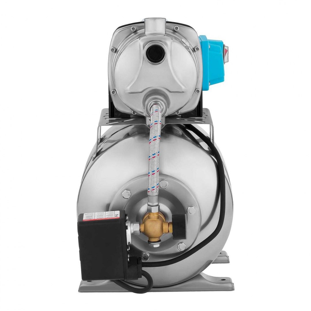 Pompa samozasysająca hydrofor do pompowania wody stalowa 1200W 3500l/h 19L Hillvert