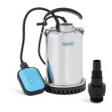 Pompa zanurzeniowa zatapialna ogrodowa stalowa nierdzewna 400W 7000l/h do 8m Hillvert