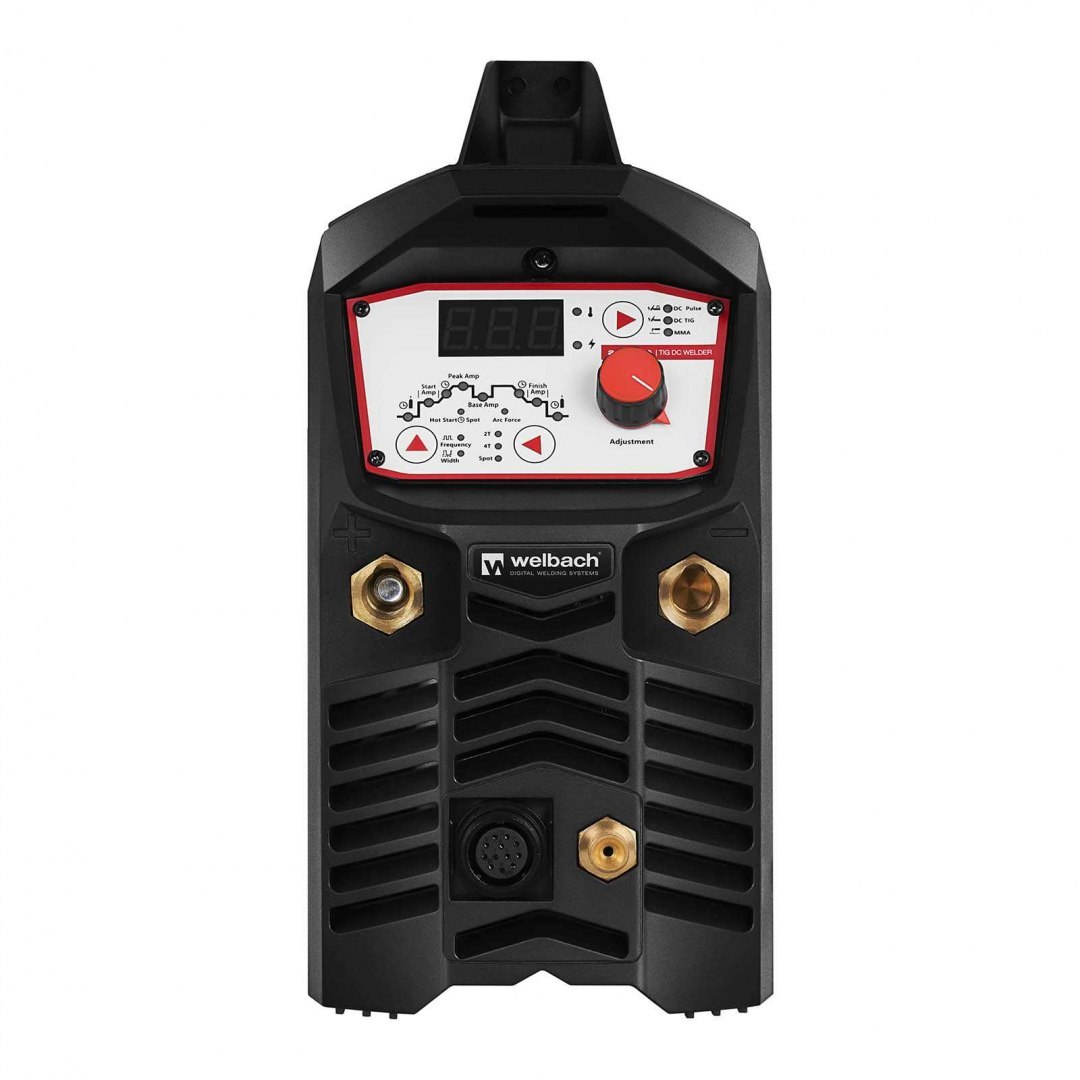 Spawarka inwertorowa IGBT MMA TIG HF Hot Start Arc Force Anti Stick 200A 230V Welbach Spawarka inwertorowa IGBT MMA TIG HF Hot Start Arc Force Anti Stick 200A 230V Welbach