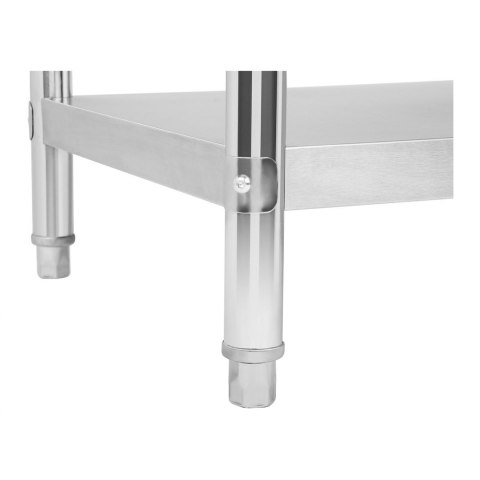 Stół blat kuchenny roboczy z rantem i półką Stal nierdzewna 120x70cm Royal Catering Stół blat kuchenny roboczy z rantem i półką Stal nierdzewna 120x70cm Royal Catering