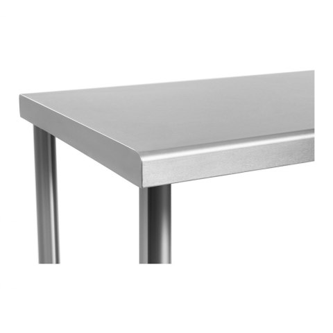 Stół blat roboczy gastronomiczny stalowy nierdzewny z półką 100x70cm Royal Catering Stół blat roboczy gastronomiczny stalowy nierdzewny z półką 100x70cm Royal Catering