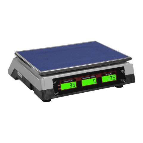 Waga sklepowa handlowa cenowa biała 35kg / g Steinberg Systems Waga sklepowa handlowa cenowa biała 35kg / g Steinberg Systems