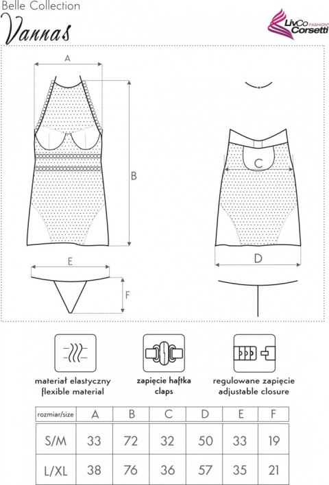 Koszulka Vannas + stringi GRATIS! Beżowa Beżowy S/M Koszulka Vannas + stringi GRATIS! Beżowa Beżowy S/M