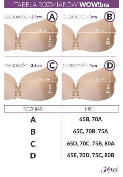 Biustonosz Wow! Bra Czarny C Biustonosz Wow! Bra Czarny C
