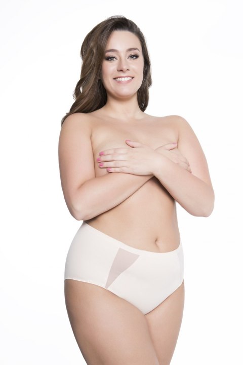 Figi Pearl Beżowe Beżowy XXL Figi Pearl Beżowe Beżowy XXL
