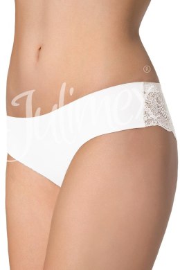 Figi Tanga Panty Białe Biały XL