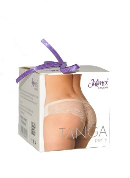 Figi Tanga Panty Czarne Czarny XL