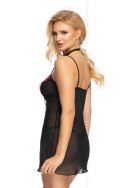 Koszulka Flavia koszulka + stringi GRATIS! Czarny XL