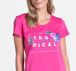 Piżama Tropicana 38905-43X Różowa Różowy L