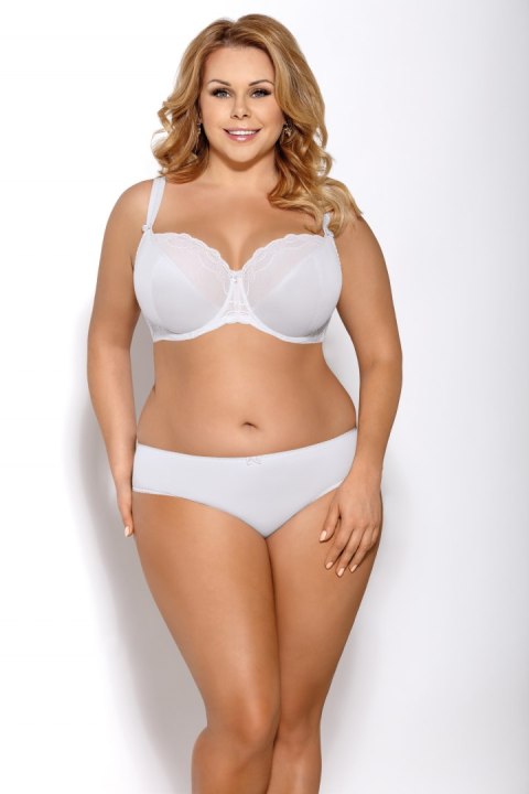 Figi Adele K326 Białe niskie Biały XL Figi Adele K326 Białe niskie Biały XL