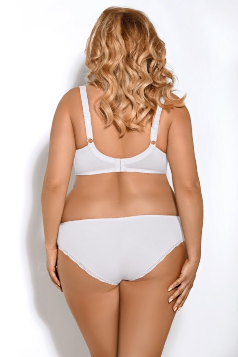 Figi Adele K326 Białe niskie Biały XL Figi Adele K326 Białe niskie Biały XL