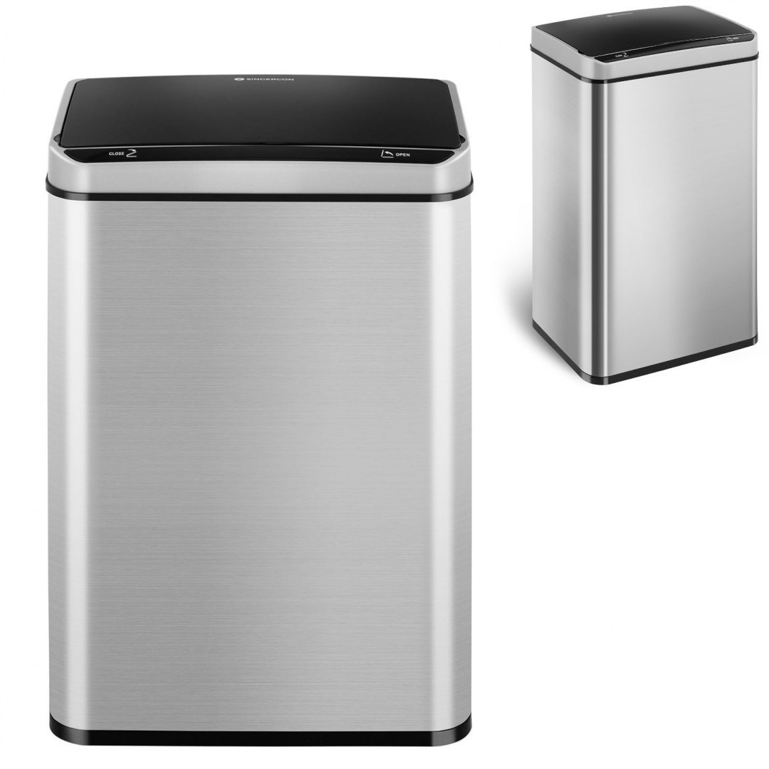 Automatyczny kosz kubeł na śmieci odpadki z czujnikiem ruchu zasięg 20 cm 60 L FROMM&STARCK Automatyczny kosz kubeł na śmieci odpadki z czujnikiem ruchu zasięg 20 cm 60 L FROMM&STARCK
