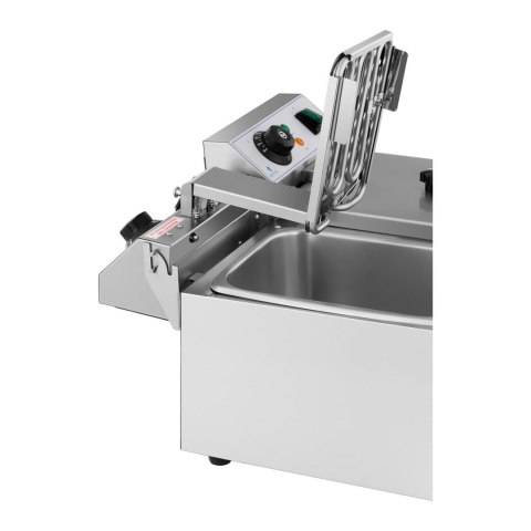 Frytownica podwójna gastronomiczna elektryczna 230 V 2 x 3200W 2 x 8 L Royal Catering Frytownica podwójna gastronomiczna elektryczna 230 V 2 x 3200W 2 x 8 L Royal Catering