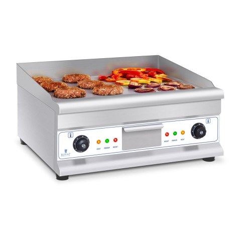 Grill płyta grillowa elektryczna gładka 300C 60 cm 2 x 3200W Royal Catering Grill płyta grillowa elektryczna gładka 300C 60 cm 2 x 3200W Royal Catering