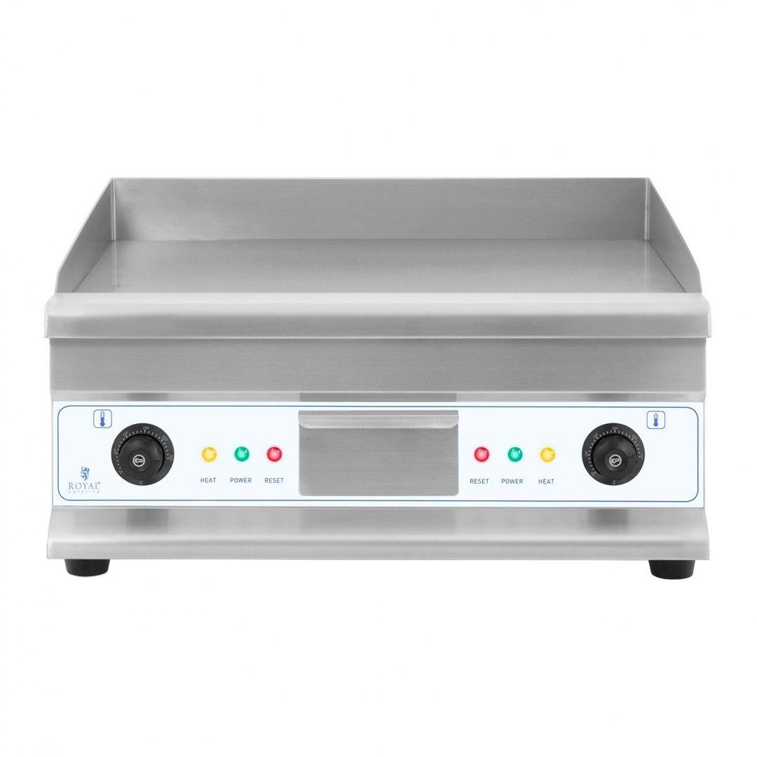 Grill płyta grillowa elektryczna gładka 300C 60 cm 2 x 3200W Royal Catering Grill płyta grillowa elektryczna gładka 300C 60 cm 2 x 3200W Royal Catering