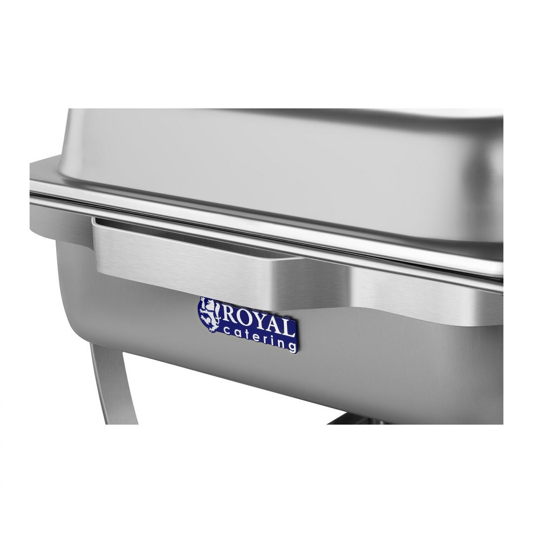 Podgrzewacz do potraw na pastę stalowy GN1/1 + Pojemnik GN Royal Catering Podgrzewacz do potraw na pastę stalowy GN1/1 + Pojemnik GN Royal Catering