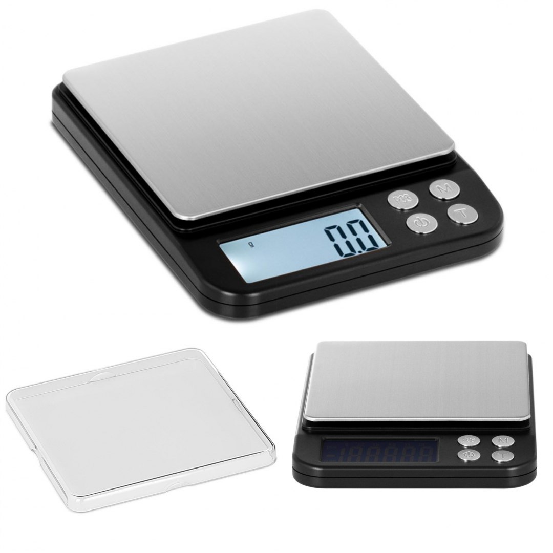 Waga kuchenna elektroniczna z funkcją zliczania sztuk 3kg / 0,1g Steinberg Systems Waga kuchenna elektroniczna z funkcją zliczania sztuk 3kg / 0,1g Steinberg Systems
