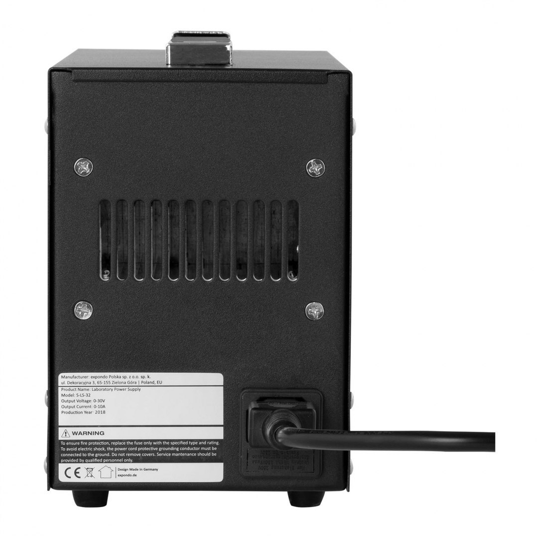 Zasilacz laboratoryjny z funkcją pamięci 0-30VDC 0-10A S-LS-32 Stamos Soldering Zasilacz laboratoryjny z funkcją pamięci 0-30VDC 0-10A S-LS-32 Stamos Soldering