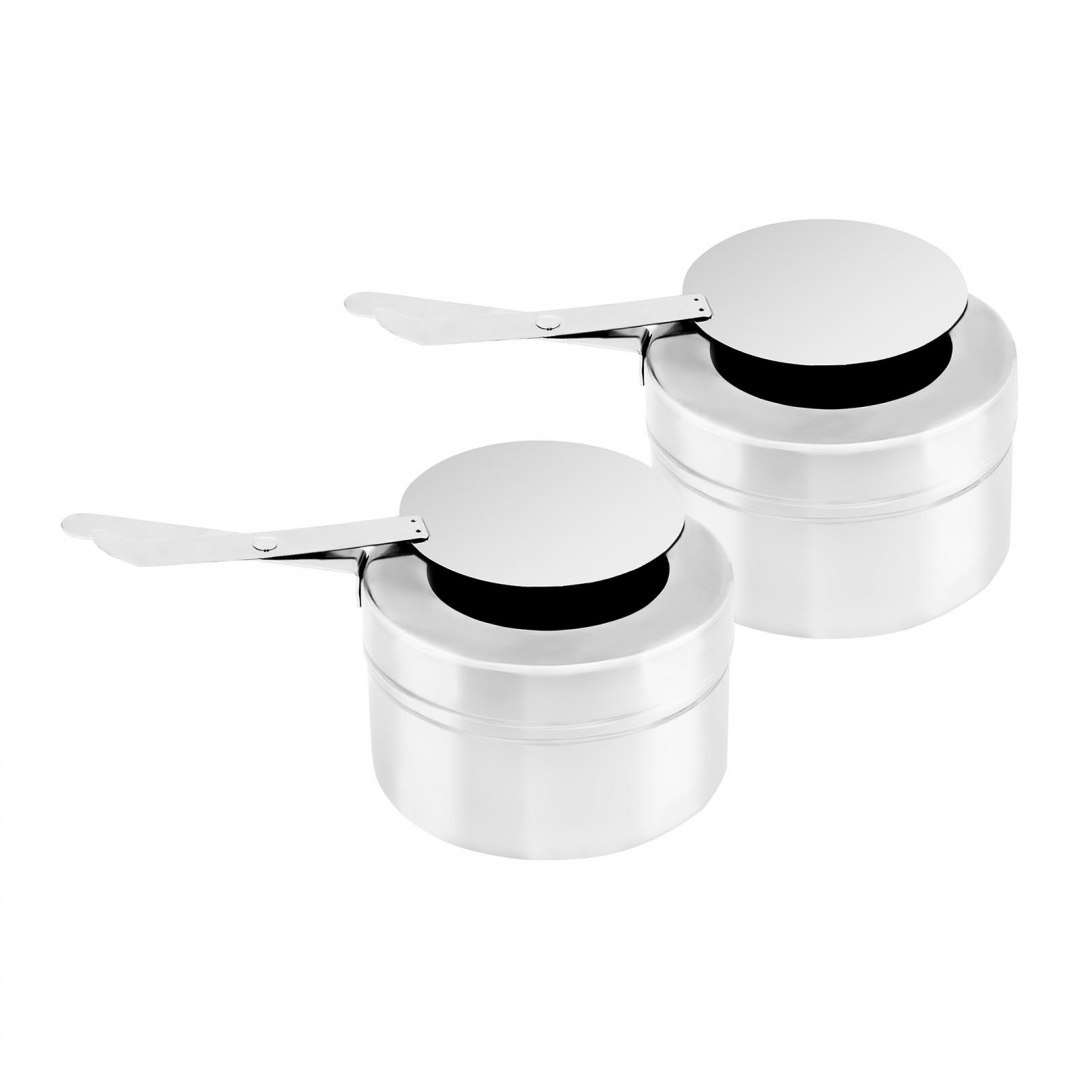 Zestaw podgrzewaczy do potraw na pastę 2 szt. GN1/1 i GN1/2 2 x GN1/4 + Pojemniki GN Royal Catering Zestaw podgrzewaczy do potraw na pastę 2 szt. GN1/1 i GN1/2 2 x GN1/4 + Pojemniki GN Royal Catering