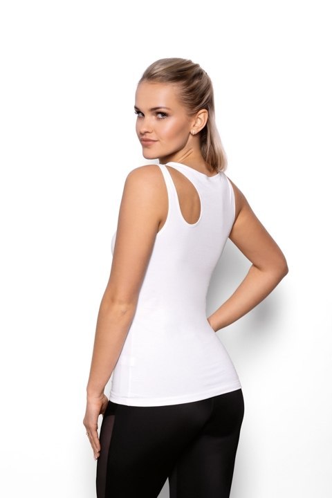 Koszulka Fit Axa Biała Biały L Koszulka Fit Axa Biała Biały L