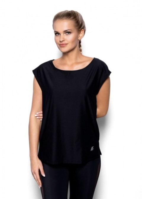 Koszulka Fit Aida Czarna Czarny S Koszulka Fit Aida Czarna Czarny S