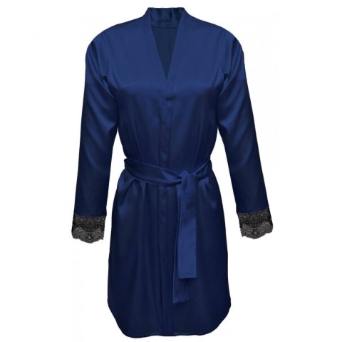 Szlafrok Gina Granatowy XL Szlafrok Gina Granatowy XL