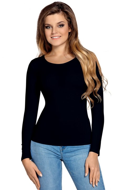 Bluzka Manati Długi rękaw Czarna Czarny XXXL Bluzka Manati Długi rękaw Czarna Czarny XXXL