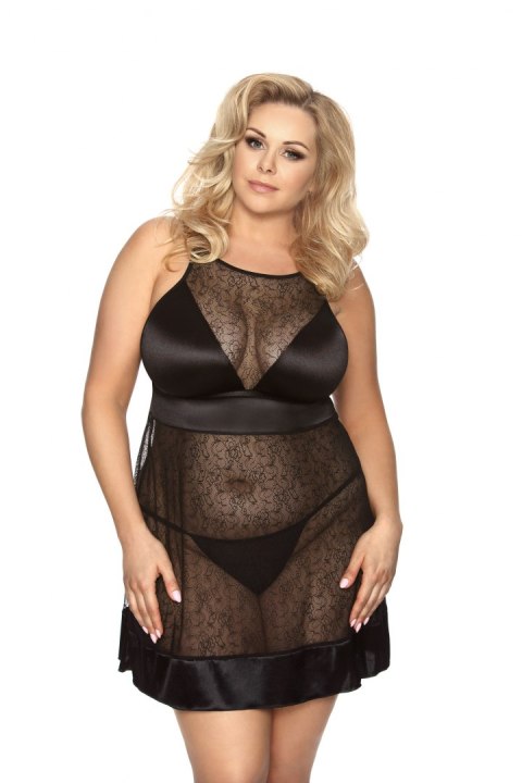 Koszulka Elisya + stringi GRATIS! Czarny XL/XXL Koszulka Elisya + stringi GRATIS! Czarny XL/XXL