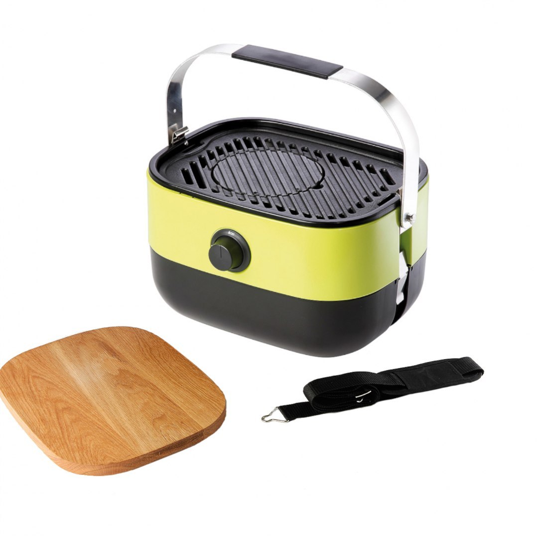 Grill turystyczny gazowy z płytą żeliwną z funkcją kuchenki PIKNIK Mini BBQ MEVA Grill turystyczny gazowy z płytą żeliwną z funkcją kuchenki PIKNIK Mini BBQ MEVA