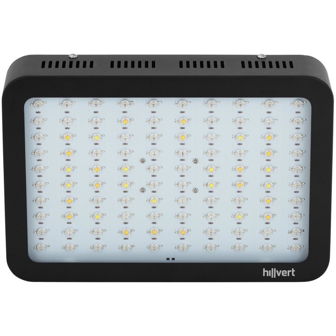 Lampa do uprawy wzrostu roślin Hillvert LED 1000W czarna Hillvert Lampa do uprawy wzrostu roślin Hillvert LED 1000W czarna Hillvert