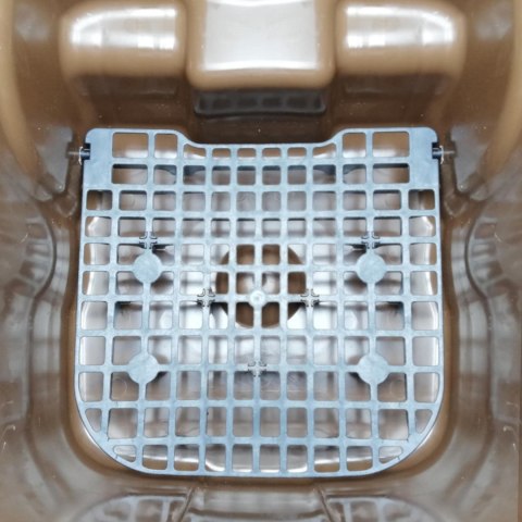 Pojemnik kubeł kosz na BIOodpady z podwójnym dnem brązowy 240L BIO + RUSZT Europlast Austria Pojemnik kubeł kosz na BIOodpady z podwójnym dnem brązowy 240L BIO + RUSZT Europlast Austria