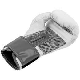 Rękawice bokserskie treningowe 10 oz biało-szare GYMREX